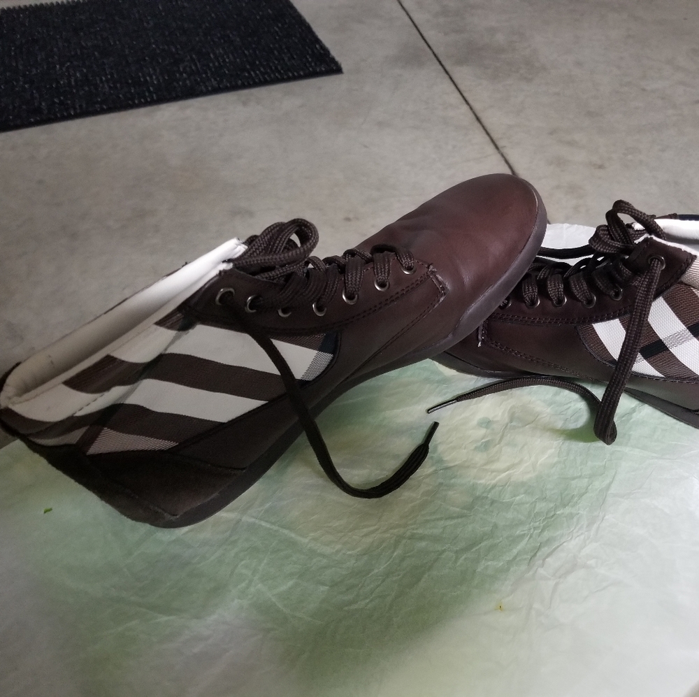 Brown shoes